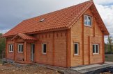 Casa de madeira pré-fabricada HOLLAND (66 mm), 113 m² com terraço de 13 m² customer 3