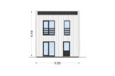 Casa pré-fabricada para habitação KAYA 4L PV (Isolamento térmico PLUS, 44 mm + revestimento), 50 m² specification 5