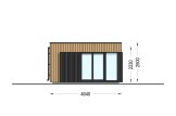 Abrigo de jardim em madeira PREMIUM (34 mm + revestimento), 6.5x4.5 m, 26 m² specification 5
