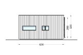 Casa pré-fabricada para habitação LUCIA 1 PV (Isolamento térmico PLUS, 44 mm + revestimento), 57 m² specification 5