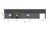 Casa pré-fabricada para habitação TESSA PV (Isolamento térmico PLUS, 44 mm + revestimento), 130 m² specification 4