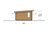 Casa de madeira para jardim ESSEX (34 mm), 5x4 m, 18 m² specification 3