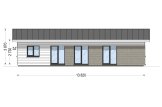 Casa pré-fabricada para habitação JULIA PV (Isolamento térmico PLUS, 44 mm + revestimento), 95 m² specification 2