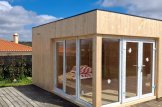 Casa de madeira pré-fabricada PREMIUM (Isolamento térmico PLUS, 34 mm + revestimento), 6.5x4.5 m, 30 m² customer 2