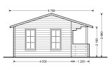 Casa de madeira para jardim ROYAL S (34 mm), 5x5 m, 25 m² specification 5