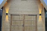 Garagem de madeira pré-fabricada para 1 carro MISSISSIPPI (44 mm), 5x6 m, 30 m² customer 2