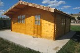 Abrigo de jardim em madeira DREUX (44 mm), 4x4 m, 16 m² customer 3