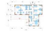 Casa pré-fabricada para habitação TESSA PV (Isolamento térmico PLUS, 44 mm + revestimento), 130 m² specification 7