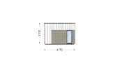 Casa pré-fabricada para habitação PREMIUM PV (Isolamento térmico PLUS, 44 mm + revestimento), 42 m² specification 3