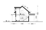 Casa de madeira para habitação VERA RV (Isolamento térmico PLUS, 44 mm + revestimento), 127 m² specification 7