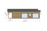 Casa de madeira pré-fabricada RIVIERA S (44+44 mm), 130 m² specification 5