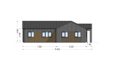Casa pré-fabricada para habitação TESSA PV (Isolamento térmico PLUS, 44 mm + revestimento), 130 m² specification 5