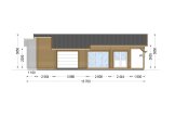 Casa de madeira pré-fabricada RIVIERA S (44+44 mm), 130 m² specification 3