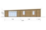 Produto de categoria B: Casa de madeira pré-fabricada VICTORIA S (66+66 mm) , 171 m² specification 2