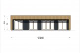 Casa de madeira pré-fabricada KAYA 2 (Isolamento térmico, 44 mm + revestimento), 64 m² specification 2