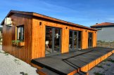 Casa de madeira pré-fabricada SELENE (44 mm + revestimento), 54 m² customer 1