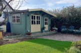 Abrigo de jardim em madeira BENINGTON (34 mm), 4.5x3 m, 13 m² customer 3