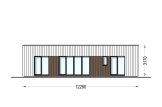 Casa pré-fabricada para habitação BELLA I PV (Isolamento térmico PLUS, 44 mm + revestimento), 46 m² specification 2