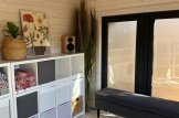 Abrigo de jardim em madeira TONIA (Isolamento térmico, 34 mm + revestimento), 4x3 m, 12 m² customer 3