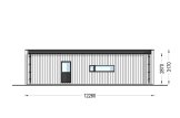 Casa pré-fabricada para habitação BELLA I PV (Isolamento térmico PLUS, 44 mm + revestimento), 46 m² specification 4