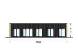 Casa de madeira para habitação BELLA 3 RV (Isolamento térmico PLUS, 44 mm + revestimento), 75 m² specification 2