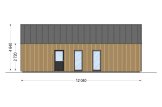 Casa de madeira para habitação ADALINE RV (Isolamento térmico PLUS, 44 mm + revestimento), 42 m² specification 4