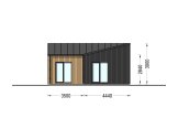 Casa de madeira para habitação GINNY RV (Isolamento térmico PLUS, 44 mm + revestimento), 49 m² specification 6
