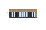 Casa de madeira para habitação PREMIUM RV (Isolamento térmico PLUS, 44 mm + revestimento), 42 m² specification 2