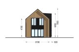 Casa de madeira para habitação INGRID RV (Isolamento térmico PLUS, 44 mm + revestimento), 137 m² specification 4