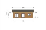 Casa de madeira pré-fabricada ALICE S (44 mm + revestimento), 63 m² specification 2