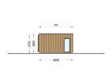 Casa de madeira pré-fabricada PREMIUM S (Isolamento térmico, 34 mm + revestimento), 10.5x4.5 m, 47 m² specification 3
