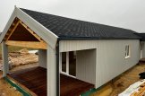 Casa de madeira pré-fabricada TESSA (Isolamento térmico, 44 mm + revestimento), 150 m² customer 3