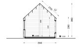 Casa de madeira pré-fabricada SALLY (34 mm + revestimento), 20 m² specification 6