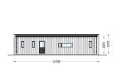 Casa pré-fabricada para habitação BELLA 3 PV (Isolamento térmico PLUS, 44 mm + revestimento), 75 m² specification 4