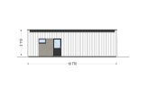 Casa pré-fabricada para habitação PREMIUM PV (Isolamento térmico PLUS, 44 mm + revestimento), 42 m² specification 4