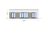 Casa pré-fabricada para habitação PREMIUM PV (Isolamento térmico PLUS, 44 mm + revestimento), 42 m² specification 2