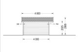 Abrigo de jardim em madeira DREUX S (34 mm), 5x4 m, 20 m² specification 5