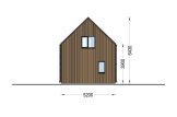 Casa pré-fabricada para habitação ALINA PV (Isolamento térmico PLUS, 44 mm + revestimento), 46 m² specification 5