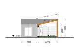 Casa pré-fabricada para habitação GINNY PV (Isolamento térmico PLUS, 44 mm + revestimento), 49 m² specification 6