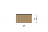 Casa de madeira para habitação BELLA 3 RV (Isolamento térmico PLUS, 44 mm + revestimento), 75 m² specification 3