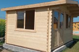Abrigo de jardim em madeira LILLE (34 mm), 5x5 m, 25 m² customer 1