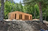 Casa de madeira pré-fabricada PREMIUM (34 mm + revestimento), 10.5x4.5 m, 47 m² customer 1