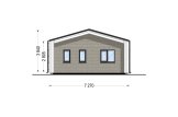 Casa pré-fabricada para habitação ROBERTA PV (Isolamento térmico PLUS, 44 mm + revestimento), 95 m² specification 5