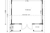 Casa de madeira para jardim ROYAL S (34 mm), 5x5 m, 25 m² specification 1