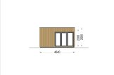 Casa de madeira pré-fabricada PREMIUM (34 mm + revestimento), 6.5x4.5 m, 30 m² specification 5