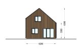 Casa pré-fabricada para habitação SELIA PV (Isolamento térmico PLUS, 44 mm + revestimento), 44 m² specification 3