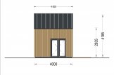 Casa de madeira pré-fabricada SARA (Isolamento térmico, 34 mm + revestimento), 20 m² specification 4