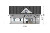 Casa pré-fabricada para habitação VERA PV (Isolamento térmico PLUS, 44 mm + revestimento), 127 m² specification 3