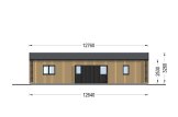 Casa de madeira pré-fabricada NICOLE (Isolamento térmico, 44 mm + revestimento), 68 m² specification 4