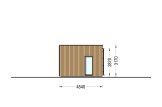 Casa de madeira para habitação BELLA I RV (Isolamento térmico PLUS, 44 mm + revestimento), 46 m² specification 5